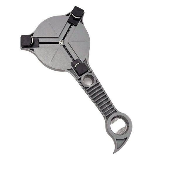 Kuhn Rikon 5-in-1 Jar & Bottle Opener NEW GREY - Picture 2 of 4